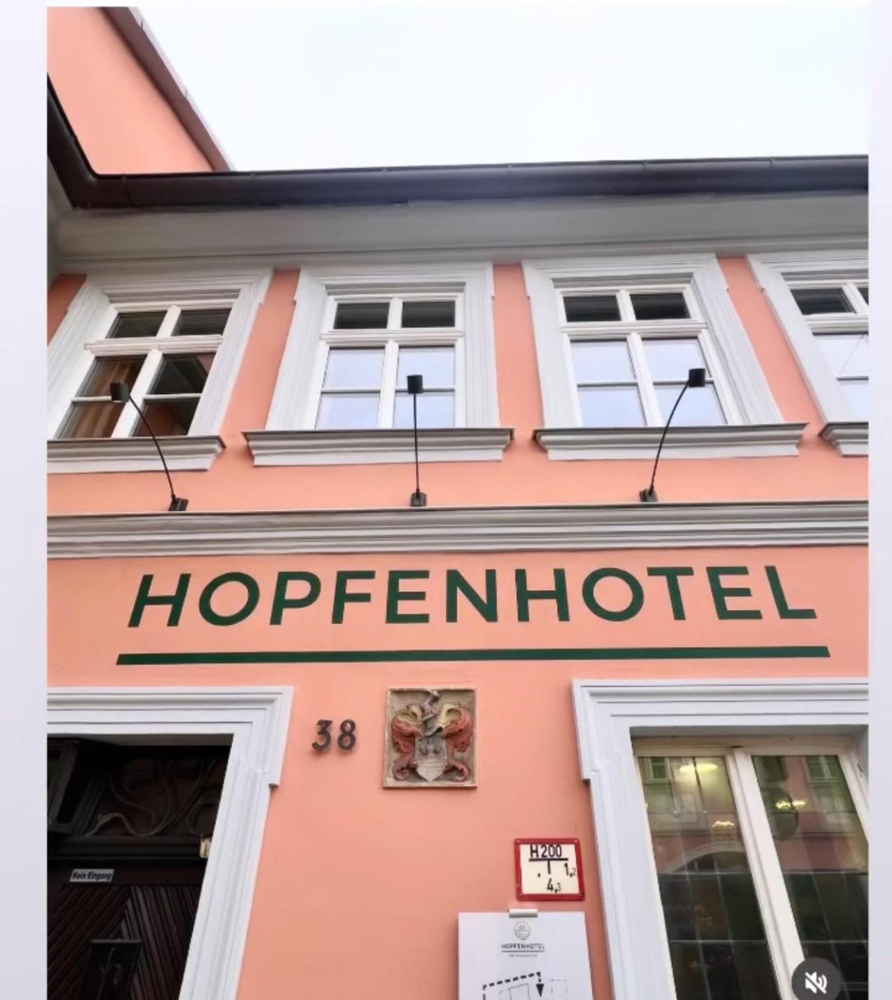 Hopfenhotel Am Adenauerufer Μπάμπεργκ Εξωτερικό φωτογραφία